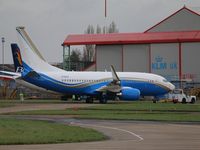 N788DP @ EGSH - Parked by KLM hangers - by AirbusA320