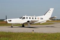 95 @ LFRJ - Socata TBM-700A, Taxiing to parking area, Landivisiau Naval Air Base (LFRJ) Tiger Meet 2017 - by Yves-Q