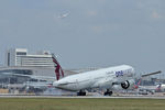 A7-BAG @ DFW - Arriving at DFW Airport - by Zane Adams