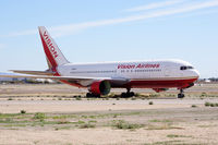 N766VA @ KGYR - The plane was parked at Goodyear awaiting a new user. - by Dave Turpie