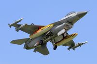 FA-94 @ LFRJ - SABCA F-16AM Fighting Falcon, Short approach rwy 08, Landivisiau Naval Air Base (LFRJ) Tiger Meet 2017 - by Yves-Q