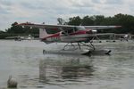 C-GJDG @ 96WI - 2008 SHEARWATER SHEARWATER 178, c/n: 001, a Cessna 175 with an O-470 on EDO-2870 Floats - by Timothy Aanerud