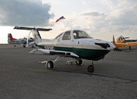 N3839G @ KLNS - With two real trainers as a backdrop, this repurposed Beech 77 inspires a younger aviation clientele. - by Daniel L. Berek