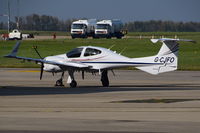 G-CJFO @ EGSH - Parked at Norwich. - by Graham Reeve