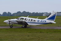G-JLCA @ EGSH - Departing from Norwich. - by Graham Reeve