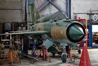 6021 @ LHBS - Budaörs Airport, in the hangar, Hungary - by Attila Groszvald-Groszi