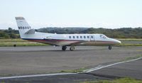 N560GT @ EGFH - Visiting Citation Encore. - by Roger Winser