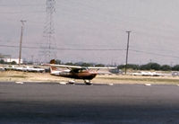 N2607G @ KSJC - N2607G parked at KSJC in the summer of 1967. - by Cleveland A. Evans Sr.