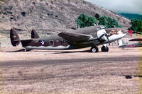 VH-XUS 1 @ NZWF - Wanaka NZ c.1995 -Scanned from my albums. The aircaraft had flown in from Australia and never left. - by Arthur Scarf