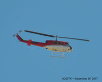 N205TK - Flying over Lancaster, California - by J. R. Martin