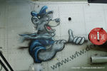 D-FWJE @ EGMA - AN-2 nose art at Fowlmere - by Chris Hall