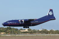 UR-CNT @ LMML - Antonov An-12BK UR-CNT Ukraine Air Alliance - by Raymond Zammit