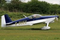 G-BUEC @ EGHP - G BUEC taking off on 26 at the Microlight meeting - Popham - by dave226688