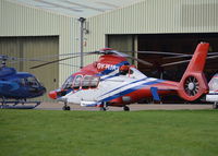OY-HJA @ EGLD - Eurocopter EC-155B-1 Dauphin at Denham. - by moxy