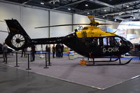 G-CKIK @ EGLC - Parked inside the ExCel Centre, London, for Helitech 2017. - by Graham Reeve