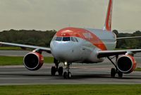 G-EZPW @ EGCC - taxing in to its gate/stand. - by andysantini