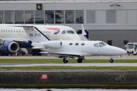OE-FIT @ EGLC - Just landed at London City Airport. - by Graham Reeve