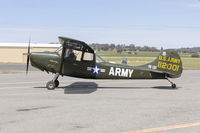 VH-LQX @ YSWG - Cessna O-1E Bird Dog (VH-LQX) taxiing at Wagga Wagga Airport - by YSWG-photography
