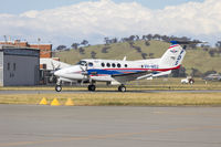 VH-MSZ @ YSWG - Royal Flying Doctor Service (VH-MSZ) Beechcraft Super King Air B200C taxiing at Wagga Wagga Airport - by YSWG-photography