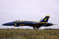 163768 @ KYIP - F/A-18C Hornet 163768 C/N 0848 from Blue Angels Demo Team  NAS Pensacola, FL - by Dariusz Jezewski www.FotoDj.com