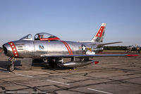 N50CJ @ KYIP - Canadair F-86E MK.6 Sabre  C/N 381, N50CJ