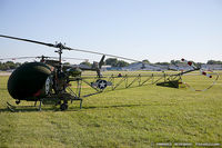 N4250A @ KOSH - Bell 47D1  C/N 421, N4250A - by Dariusz Jezewski www.FotoDj.com