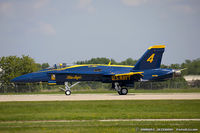 163768 - F/A-18C Hornet 163768 C/N 0848 from Blue Angels Demo Team  NAS Pensacola, FL - by Dariusz Jezewski www.FotoDj.com