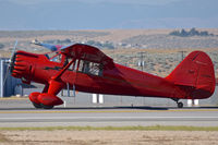 N743PM @ KBOI - Landing roll out on RWY 10R. - by Gerald Howard