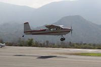 N2999A @ SZP - 1953 Cessna 180, Continental O-470-A 225 Hp, another takeoff climb Rwy 22 - by Doug Robertson