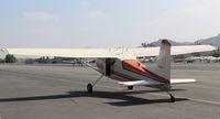 N2999A @ SZP - 1953 Cessna 180, Continental O-470-A 225 Hp, taxi back - by Doug Robertson