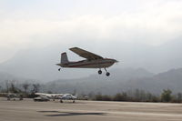 N2999A @ SZP - 1953 Cessna 180, Continental O-470-A 225 Hp, takeoff Rwy 22 - by Doug Robertson