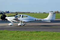 G-CCXU @ EGSH - Just landed at Norwich. - by Graham Reeve