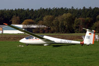 D-6709 @ EDWN - Schleicher ASK 21 of Luftsportring Grenzland at Klausheide (Nordhorn-Lingen) airfield, Germany - by Van Propeller