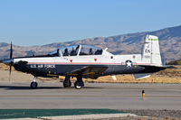 00-3590 @ KBOI - Taxiing on Foxtrot. 80th Fighter Wing, Fighting Bulls, Sheppard AFB, TX. - by Gerald Howard