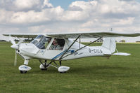 G-CICG @ EGBK - Ikarus C42 FB80 G-CICG G-CICG Group Light Aircraft Association Rally 2017 - by Grahame Wills