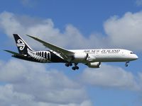 ZK-NZL @ NZAA - returning on first commercial flight for Air NZ - back from sydney - by magnaman