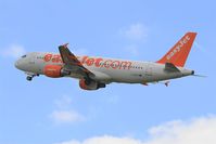 G-EZUP @ LFPO - Airbus A320-214, Take off rwy 24, Paris-Orly Airport (LFPO-ORY) - by Yves-Q