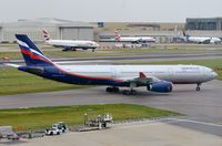 VQ-BQX @ EGLL - Aeroflot A333 taxying to its gate at T4 - by FerryPNL