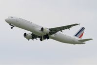 F-GTAQ @ LFPO - Airbus A321-211, Take off Rwy 24, Paris-Orly Airport (LFPO-ORY) - by Yves-Q