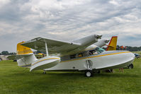 N86611 @ OSH - Grumman G-44A Turbo Goose at EAA AirVenture 2017 - by Graham Dash