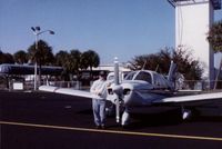 CF-XRG @ KLAL - Taken at Lakeland airport in 1993 shortly after aircraftvwas painted. Still in Canadian registry as CF-XRG. - by Robert Bristol