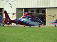 OY-HJA @ EGLD - Eurocopter EC-155B-1 at Denham. - by moxy
