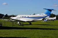 OO-PCJ @ EGLD - Pilatus PC-12/47E at Denham. - by moxy