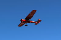 N50577 @ SZP - 1968 Cessna 150J, Continental O-200 100 Hp, balked landing approach, fast overflight Rwy 22 - by Doug Robertson