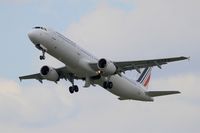 F-GTAX @ LFPO - Airbus A321-212, Take off rwy 24, Paris-Orly airport (LFPO-ORY) - by Yves-Q