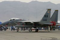 80-0049 @ KLSV - F-15C Eagle 80-0049 WA from 422nd TES 'Green Bats' 57th Wing Nellis AFB, NV - by Dariusz Jezewski www.FotoDj.com