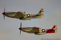 N151AF @ KLSV - North American P-51D Mustang Val-Halla C/N 45-11525, N151AF