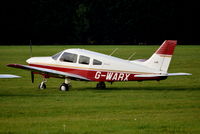 G-WARX @ EGLM - Resident Piper PA-28-161 Cherokee Warrior III at White Waltham. Ex N4126D - by moxy