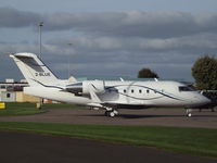 2-BLUE @ EGTK - Parked outside on the southan Apron at oxford airport. Ex VP-CRR - by James Lloyds