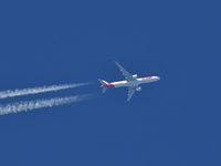 PT-MUE - overflying Bordeaux city, TAM Linhas Aereas JJ8070 Sao Paulo (GRU) to Frankfurt (FRA) - by JC Ravon - FRENCHSKY